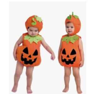 Spooktacular Creations Halloween Baby Pumpkin Costume 6-12 Mo